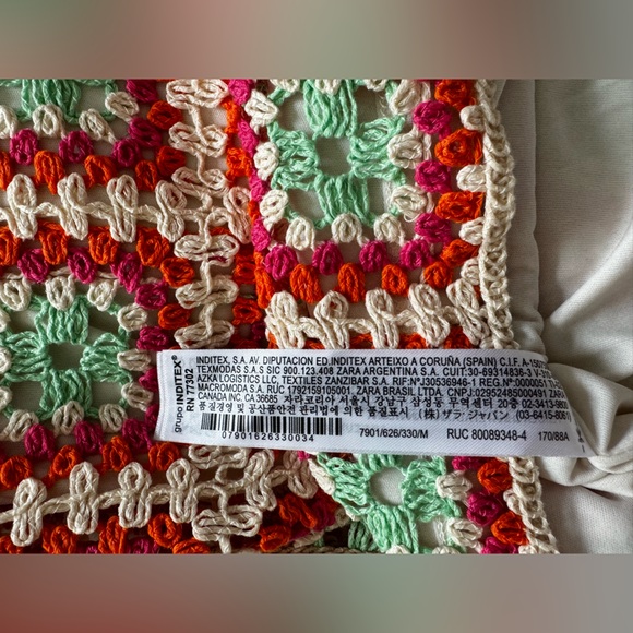 Zara Knitted Mini Dress - Picture 8 of 8